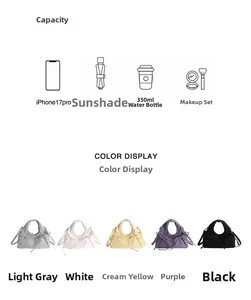 Detail view of stylish crossbody bag showing high capacity for phone and essentials