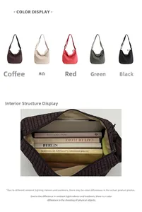 Detail view of the spacious internal storage capacity for casual checkered tote bags