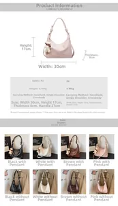 Detailed dimension guide and color options for large capacity retro PU leather tote bag