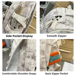 Detail view showing breathable mesh straps, side pockets, and hidden back pocket of the bag