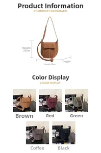 Tableau des dimensions du sac seau mat avec cordon de serrage et détails de glands