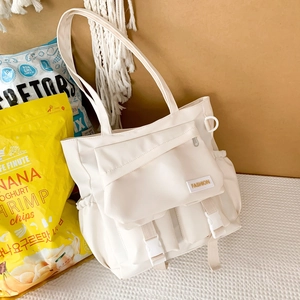 Sac à Bandoulière en Nylon de Style Harajuku Pour Femmes Sac à Main Décontracté Pour Étudiants de Mode Pour l'école