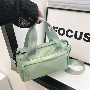 Damen Nylon Umhängetasche Kleine Quadratische Schultertasche Lässige Handtasche Leichte Wasserfeste Tasche Mit Verstellbarem Riemen