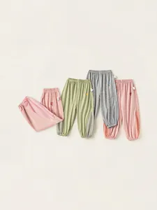Kids Anti Mosquito Pants Lightweight Mesh Breathable Viscose Casual Long Trousers For Boys Girls Children Summer Trousers