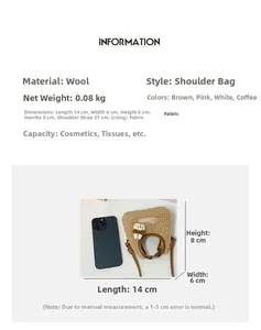 Comparaison détaillée de la taille du mini sac en peluche ours avec un smartphone moderne