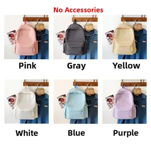 Detailed grid showing six available colors of the large capacity minimalist backpack