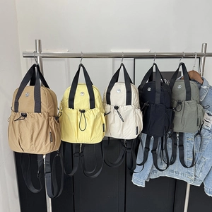 Lightweight Nylon Mini Backpack For Women Korean Style Small Travel Casual School Daypack Water Resistant Rucksack Handbag