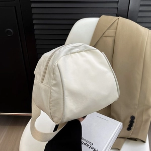 Women Minimalist Polyester Shoulder Bag Solid Color Casual Crossbody Bag Small Square Bag For Daily Commute School
