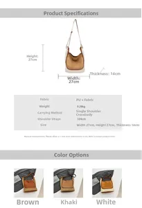 Size chart and color display for minimalist plush and PU leather tote bag details