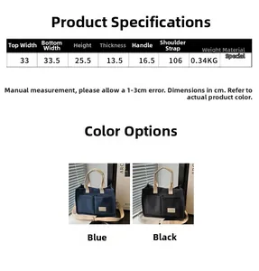 Guide détaillé des dimensions du cabas en lin minimaliste avec mesures précises