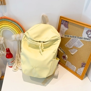Mochila de Nailon de Gran Capacidad para Mujer 2024 Moda Estudiante Bolso Escolar Casual Bolso de Viaje Ligero Estilo Callejero Coreano