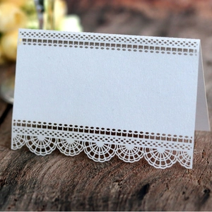 Segnaposti a Farfalla Tagliati al Laser in Carta Perla Artificialta Biglietti da Tavolo Traforati per Decorazione Matrimonio Banchetto Festa