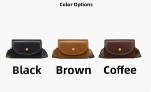 Retro shoulder bags in black, brown, and coffee with floral woven straps and gold locks