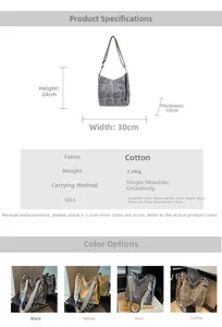 Detailed view of striped canvas bag featuring checkerboard strap and multiple colors