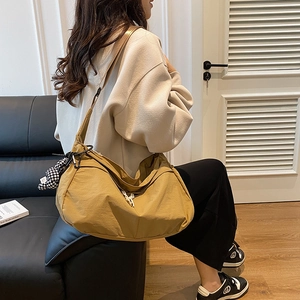 Dames Grote Capaciteit Oxford Doek Crossbody Tas Casual Hobo Tas Met Verstelbare Riem Schouder Tote Tas Mode Dagelijks Reizen Handtas