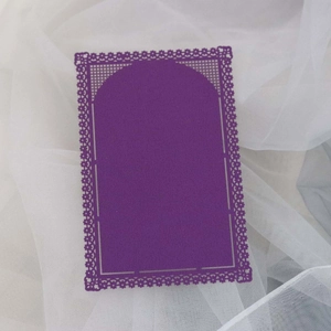 Laser Cut Lace Invitation Cards Artificial Pearl Paper Hollow Greeting Cards For Wedding Party Decoration Elegant DIY Craft Supply