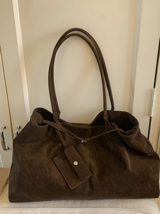 Sac Fourre-Tout en Cuir PU de Grande Capacité Retro Style Coréen Pour Femme Sac à Épaule Minimaliste Urbain Avec Pochette