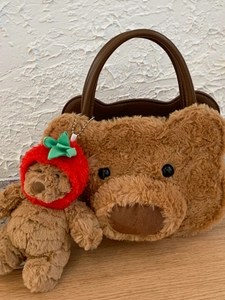 Cute Plush Bear Head Handbag For Women Soft Faux Fur Bear Shaped Crossbody Bag Cartoon Small Shoulder Bag Winter Daily Warm Bag