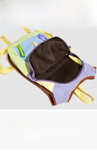 Vue intérieure du sac à dos de voyage étanche avec grande capacité pour tablette et objets