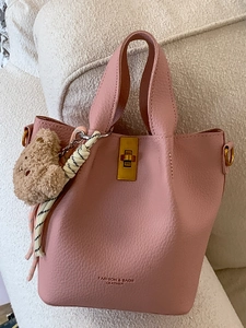 Sac Seau Vintage en Cuir PU pour Femmes Coutures Classiques Fermeture Bandoulière Unique Sac à Main