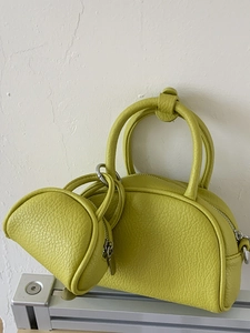 Sac à Bandoulière Minimaliste en Cuir PU pour Femme Avec Mini Pochette Mode Motif Lychee Sac à Main Décontracté
