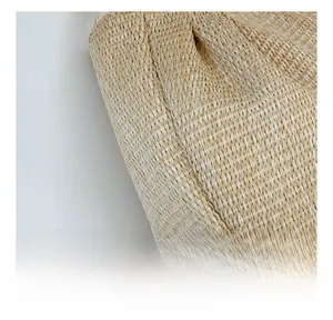 Detailed close-up showing precision stitching and woven texture of the summer straw bag