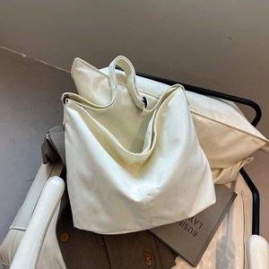 Bolso Tote de Lona de Gran Capacidad para Mujer Bolso de Hombro Casual Bolso de Mensajero Versátil para Compras Trabajo Viaje