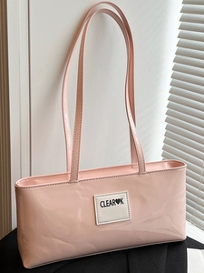 Trendige Achseltasche Im Koreanischen Stil Für Damen Minimalistische PU Schultertasche Einfarbige Lässige Kleine Quadratische Tasche