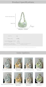 Tabella taglie con larghezza 35cm e altezza 19cm per borsa a tracolla a scacchi