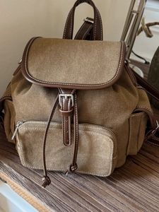 Vintage Canvas Denim Backpack For Women Retro College Style Large Capacity Travel Daypack Durable Fashion Shoulder Bag School Bag