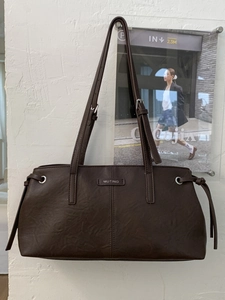 Borsa a Tracolla Minimalista in Pelle PU per Donna Borsa Hobo Retro di Grande Capacità Con Coulisse Cuciture Borsa Pendolare Quotidiana