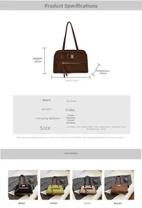Detailed size specifications for vintage faux suede shoulder bag with dimensions and straps