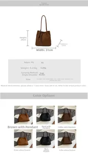 Detailed technical chart showing tote bag dimensions and available color options