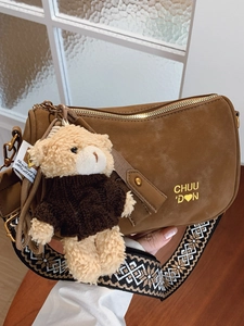 Borsa a Cuscino in Pelle PU da Donna Vintage Borsa a Tracolla Retrò Con Tracolla Larga Geometrica a Contrasto Borsa alla Moda Casual