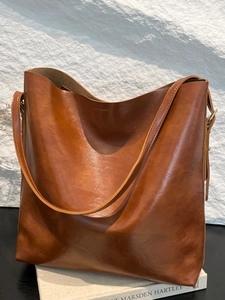 Große Kapazität PU Leder Tragetasche Vintage Umhängetasche Für Damen Mode Pendler Handtasche Elegante Shopper Geldbörse