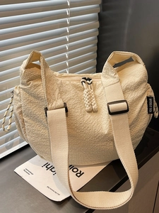 Borsa a Spalla in Stile Ins Giapponese Grande Capacità Hobo Bag Casual Borsa a Tracolla Per Donna Studenti Pendolarismo