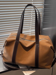 Sac Cabas Vintage en Cuir PU de Grande Capacité pour Femmes Hiver Patchwork Sac à Épaule Sac de Voyage Main Décontracté