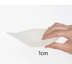 Dettaglio dell'inserto imbottito per reggiseno jelly beige con spessore di 1 cm