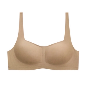 Reggiseno nude senza cuciture con scollo quadrato e spalline larghe per massimo comfort