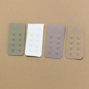 Nahtlose BH-Verlängerung mit 2 Haken in vier verschiedenen Farben im Set