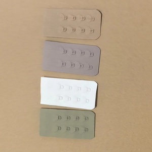 Set mit 4 nahtlosen Unterwäsche-Verlängerungsschnallen mit 2 Reihen und 4 Haken