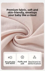 Gros plan sur la texture du tricot rose respirant pour vêtements de bébé