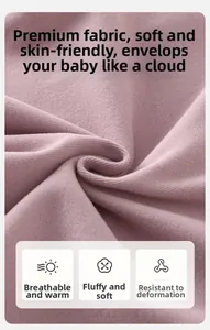 Close-up of soft pink ribbed knit fabric for toddler girl clothing with breathable texture