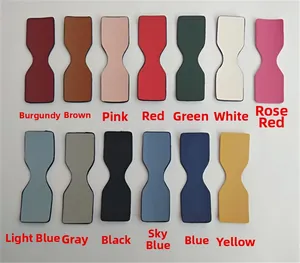 Detailed view of adjustable ethnic style bag straps in 13 vibrant multi-color leather options