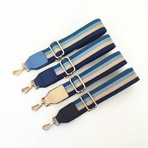 Adjustable Wide Shoulder Strap For Handbags Ethnic Geometric Floral Striped Pattern Polyester Purse Strap Bag Accessories