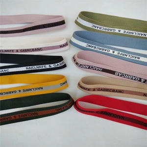 Adjustable wide replacement bag straps featuring industrial letter jacquard in multiple colors