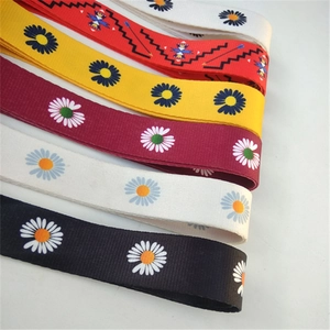 Adjustable wide replacement shoulder straps with colorful floral and geometric patterns