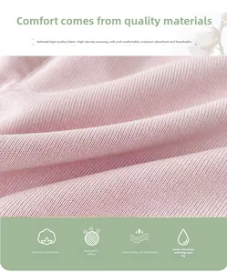 Detail of pink cotton fabric showing soft texture and breathable knit for baby suits