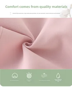 Detail of pink high-density knit fabric showing soft texture and breathable fibers