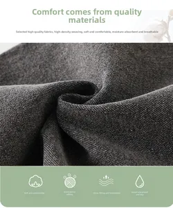 Macro shot of dark grey high-density knit fabric showing breathable soft cotton texture